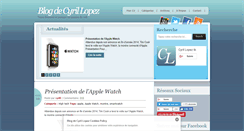 Desktop Screenshot of cyril.lopez.tk